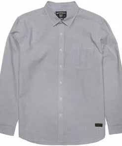 Clothing Vissla Woodshop Long Sleeve Woven Men's Shirt