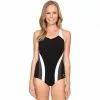 Speedo Flow Active Chlorine Resistant One Piece Black Swimwear