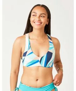 Carve La Jolla Reversible Top: Kaleidoscope/Ceramic