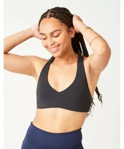 Swimwear Carve La Jolla Reversible Top: Black/Navy