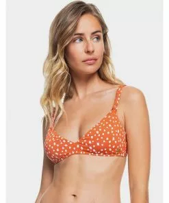 Roxy Tropical Oasis Knotted Triangle Bikini Top