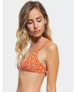 Roxy Tropical Oasis Knotted Triangle Bikini Top