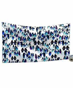 Q Swimwear Penguin Quick Dry Towel Swim Towels