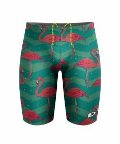 Q Swimwear Flamingo Jammer