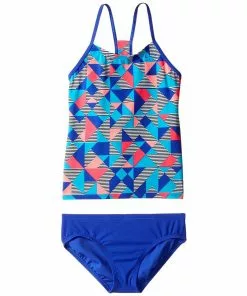 Nike Girls Optic Pop Tankini 2-PC Set