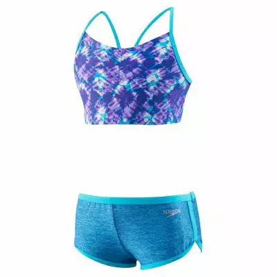 Speedo High Neck Camikini Boyshort 2PC Kid's New Arrivals 3 Speedo High Neck Camikini Boyshort 2PC Kid's New Arrivals