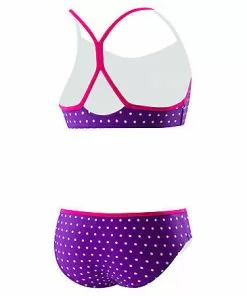 Speedo Girls Diamond Geo Splice 2-PC
