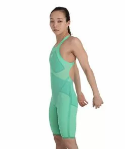 Swimwear Speedo LZR Pure Valor Kneeskin Open Back- Green Glow