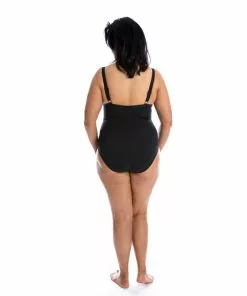 Capriosca Capriosa Ink & Water Panelled One Piece