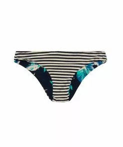 Carve Sanitas Reversible Bottom: Stargazer/Navy Stripe Swimwear