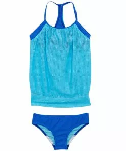 Speedo Girls Blouson Tankini Set