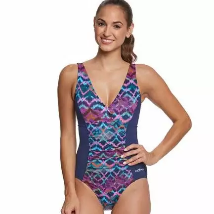 Dolfin Aquashape Morocco V-Neck Swimsuit 3 Dolfin Aquashape Morocco V-Neck Swimsuit