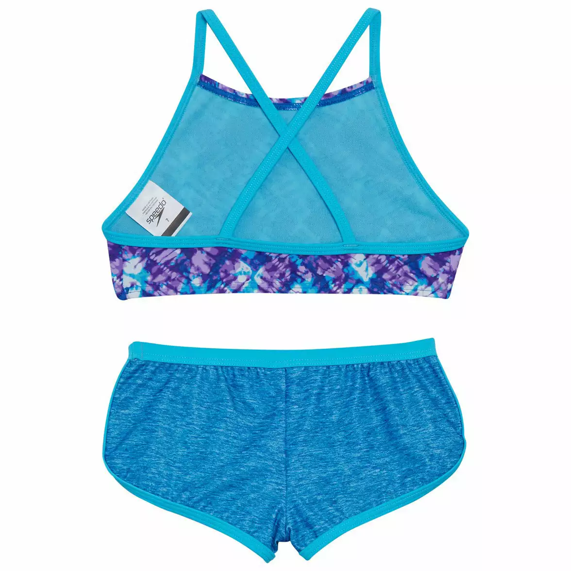 Speedo High Neck Camikini Boyshort 2PC Kid's New Arrivals 5 Speedo High Neck Camikini Boyshort 2PC Kid's New Arrivals