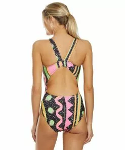 Swimwear Dolfin Classics Women's Heat Wave Print One Piece Swimsuit