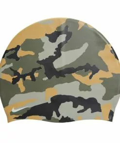 Nike Camo Silicone Cap Swim Caps