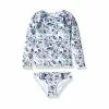 Kid's New Arrivals Roxy Girls Magic Seeker Long Sleeve Rashguard Set