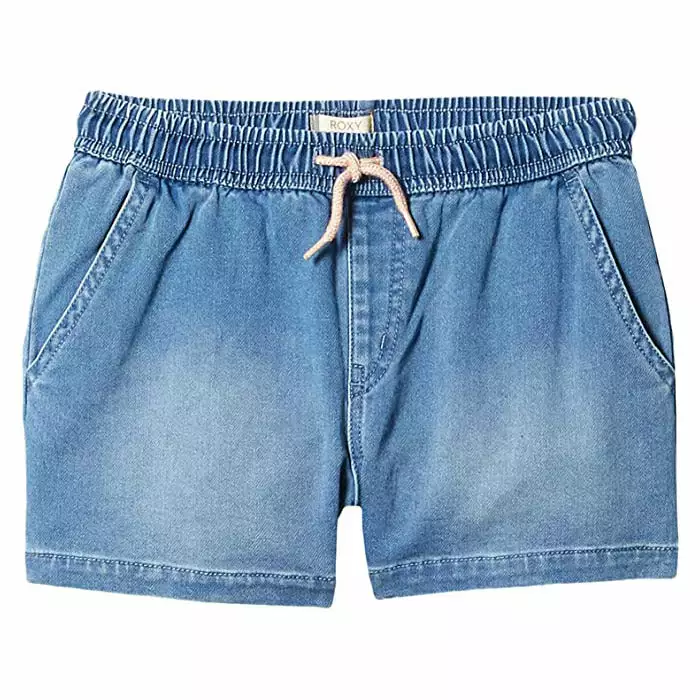 Roxy Kids Far Away Soft Denim Shorts Girls 3 Roxy Kids Far Away Soft Denim Shorts Girls