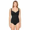 Jantzen Women's Draped Surplice One Piece