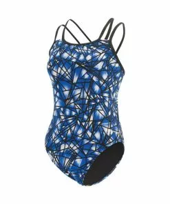 Dolfin Fracture Double Cross Back Swimwear