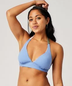 Swimwear Carve Beth Reversible Top- Iris