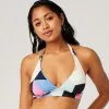Swimwear Carve Beth Reversible Top- Iris