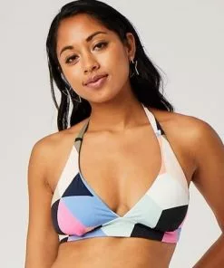 Swimwear Carve Beth Reversible Top- Iris