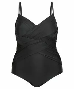 Capriosca Criss Cross 1-Piece Swimwear
