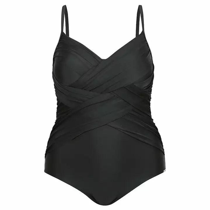 Capriosca Criss Cross 1-Piece Swimwear 3 Capriosca Criss Cross 1-Piece Swimwear