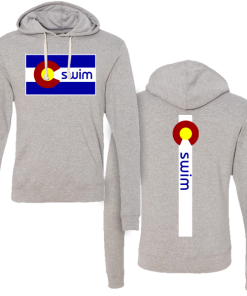 MI Sports Hoodies & Sweatshirts Swim Colorado Flag Hoody