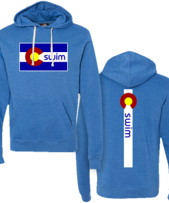 MI Sports Hoodies & Sweatshirts Swim Colorado Flag Hoody