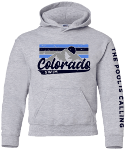MI Sports Swim Colorado The Pool Is Calling Cotton Hoody