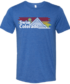 MI Sports Swim Colorado Retro T-Shirt Tees & Tanks