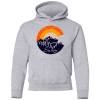 MI Sports Hoodies & Sweatshirts Swim Colorado Mountain C Retro Cotton Hoody