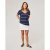 Carve Lara Top- Navy Vintage Stripe 1 Carve Lara Top- Navy Vintage Stripe