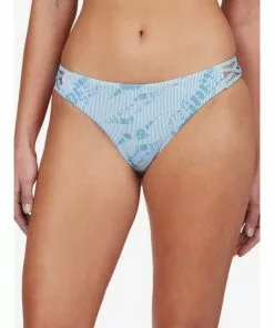 Roxy Sea & Waves Reversible Printed Regular Bottom Missy Swimwear