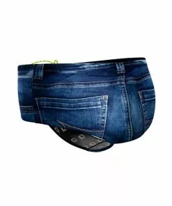 Q Swimwear Blue Jean Classic Brief