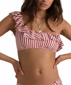 Billabong Sincerely Jules Dos Palmas Ruffle Bikini Top