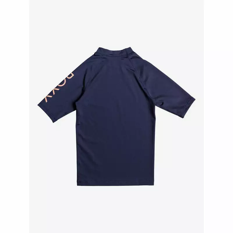 Roxy Girls Whole Hearted Short Sleeve Rashguard 4 Roxy Girls Whole Hearted Short Sleeve Rashguard