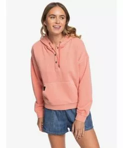 Tops Roxy Girls Who Slide Womens Pullover Hoodie