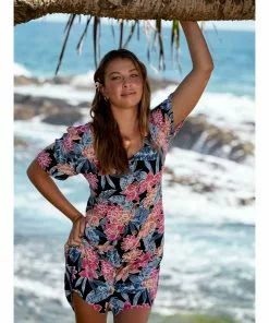 Roxy Closer Love Printed Dress Dresses