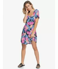 Roxy Closer Love Printed Dress Dresses