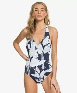 Missy Swimwear Roxy Printed Beach Classics One Piece