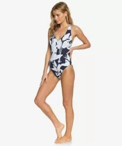 Missy Swimwear Roxy Printed Beach Classics One Piece