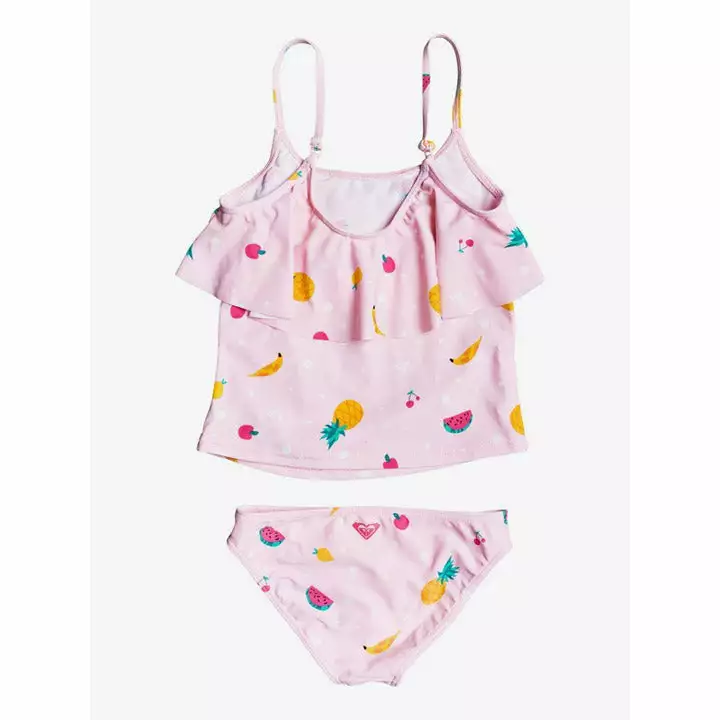 Roxy Lovely Aloha Girls Tankini Bikini Set 4 Roxy Lovely Aloha Girls Tankini Bikini Set