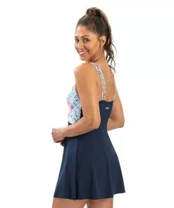 Aquatic Fitness Dolfin Aquashape Almafi Knot Front Swim Dress