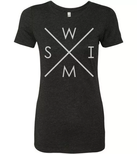 MI Sports Swim Compass Ladies Tri Blend 6 MI Sports Swim Compass Ladies Tri Blend