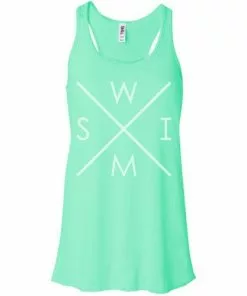 MI Sports Tees & Tanks Swim Compass Bella Tank