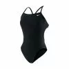 Nike Female Solid Cutout Poly Swimwear