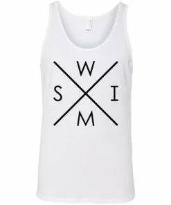 MI Sports Swim Compass Mens Tank Tees & Tanks