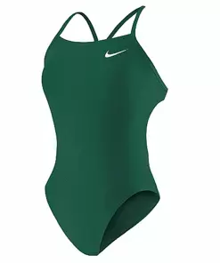 Nike Female Solid Cutout Poly Swimwear